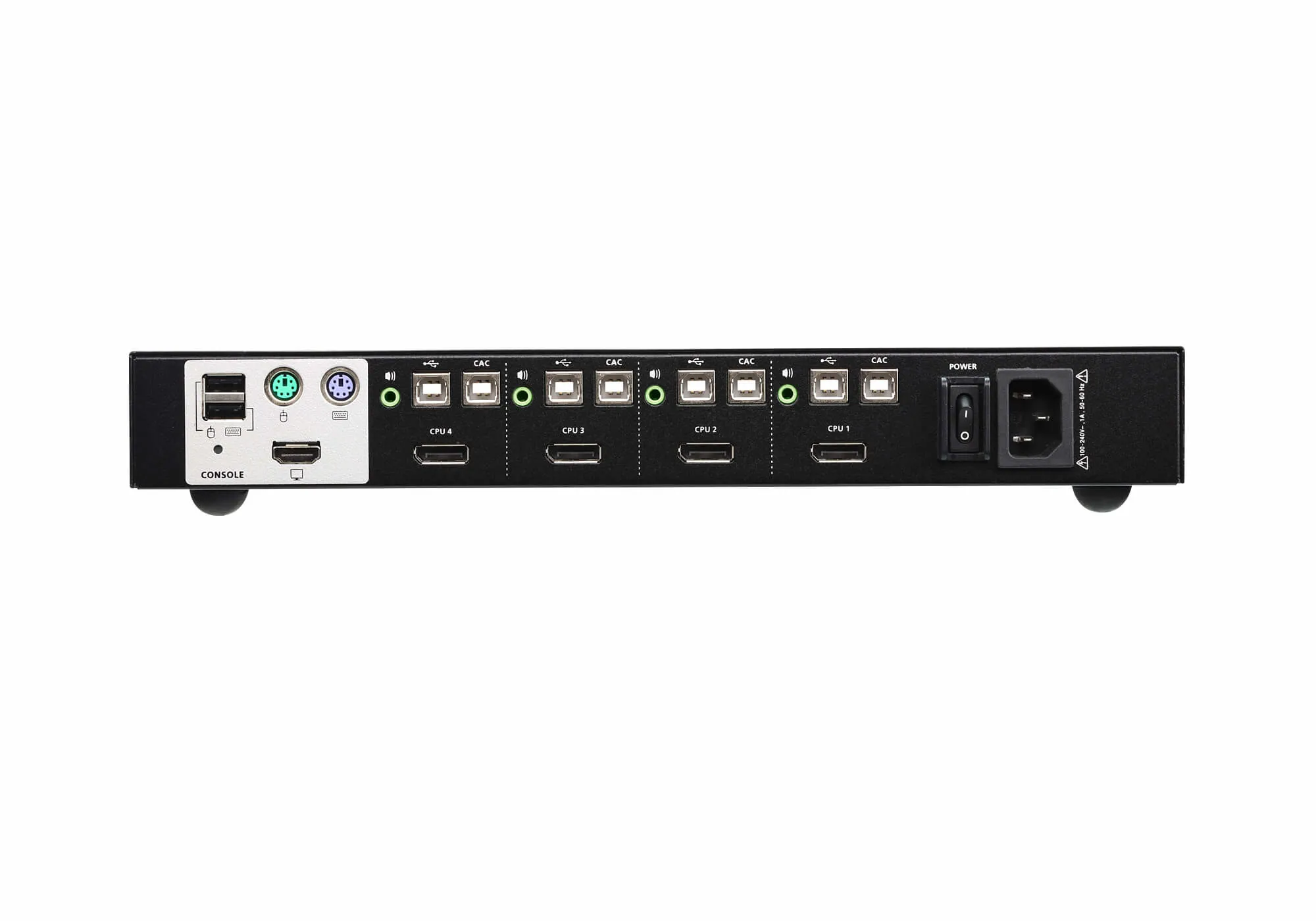 ATEN 4-Port USB DisplayPort Secure KVM Switch