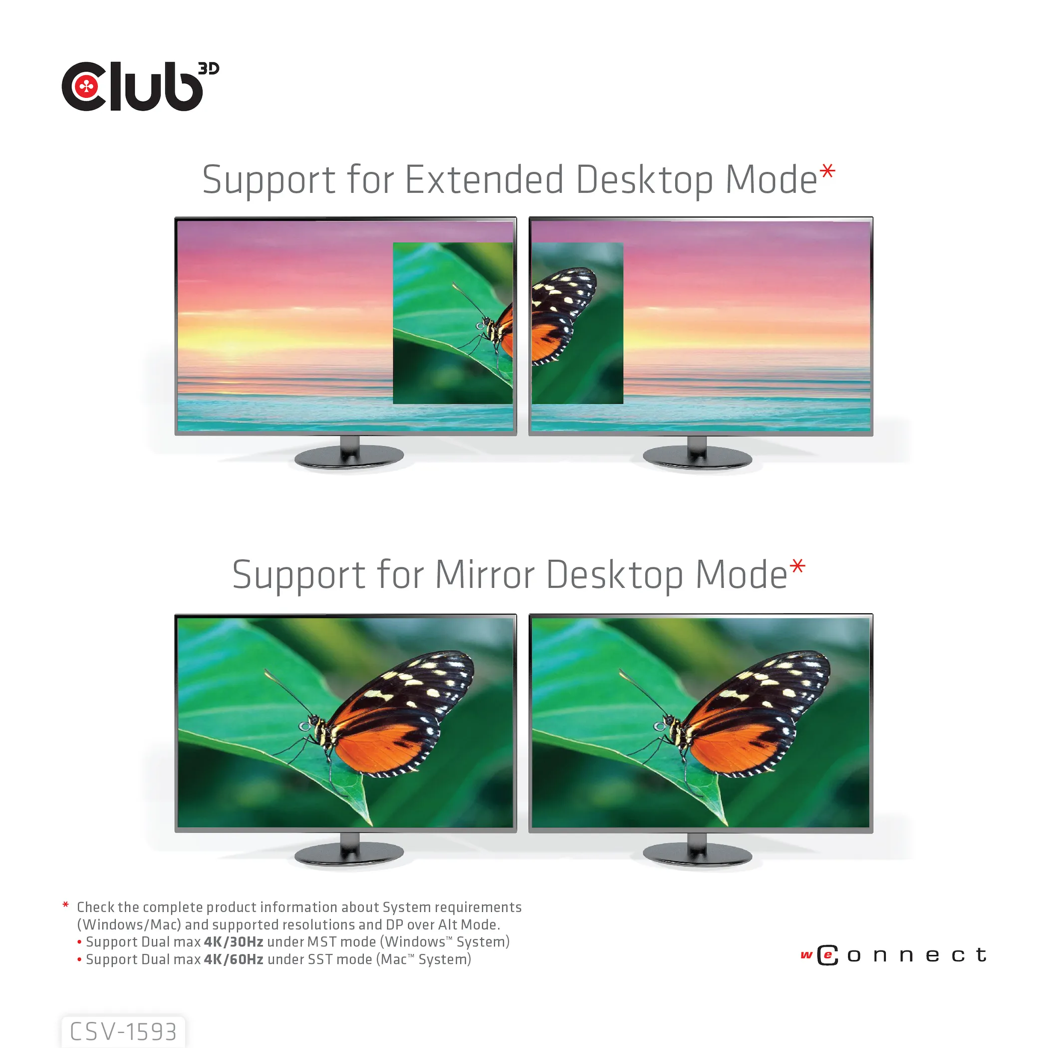 Club 3D 3.2 Gen1 USB-C 8-in-1 - hub, Gr&aring;