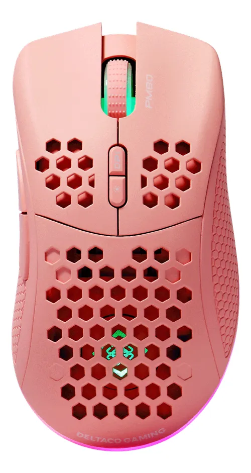 Deltaco Pink Line PM80 Lightweight RGB -langaton pelihiiri, pinkki