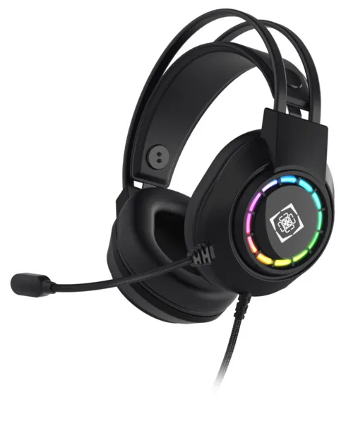 Deltaco Gaming DH220 RGB - spelhörlurar, svart