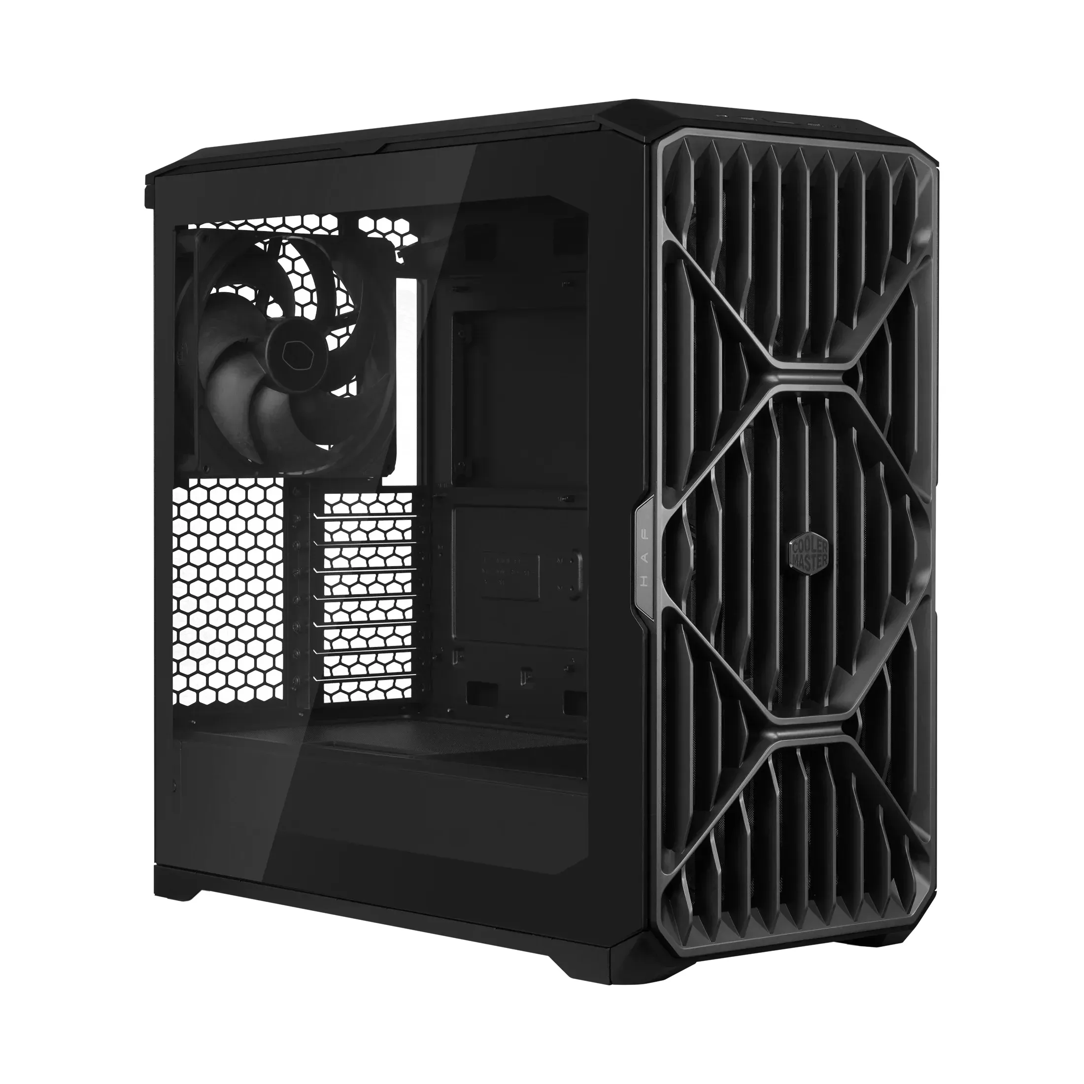 Cooler Master HAF II 500 Midi-Tower Case with window, Black
