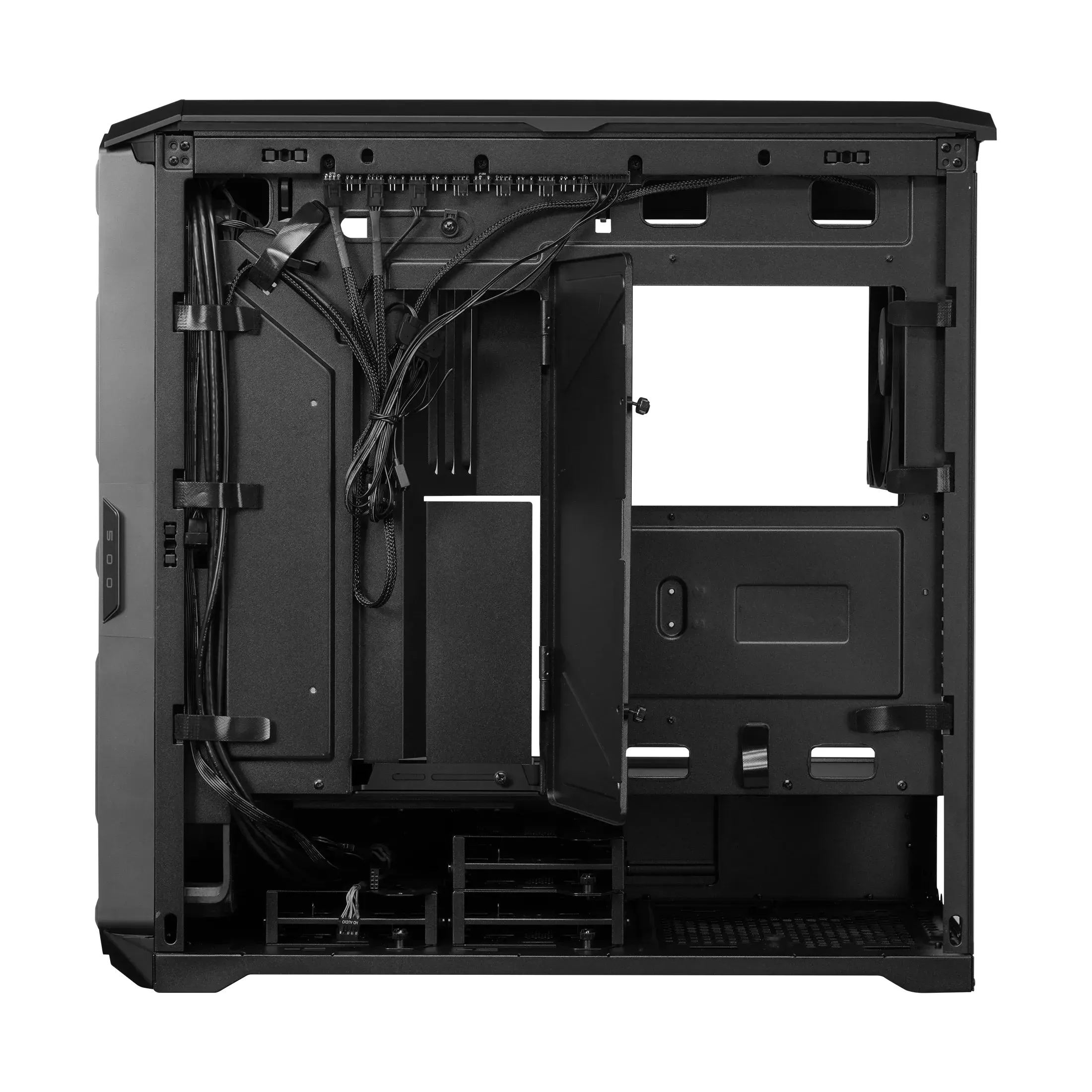 Cooler Master HAF II 500 Midi-Tower Case with window, Black