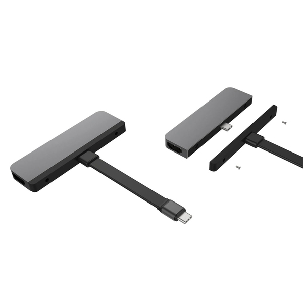 Hyper 6-in-1 iPad Pro USB-C Hub Grey