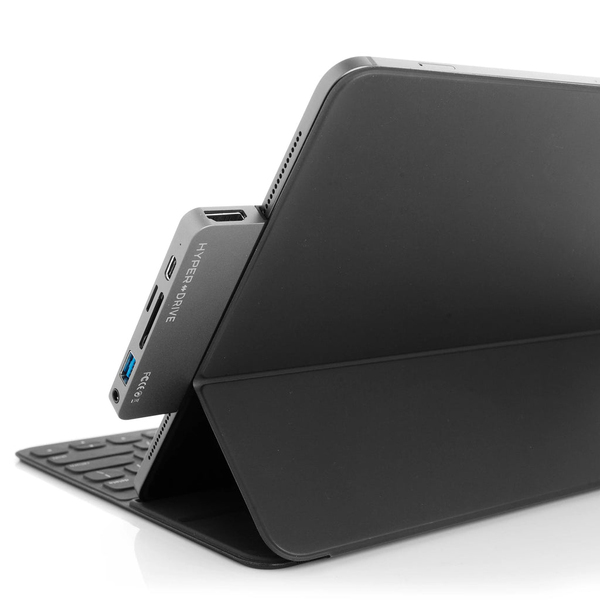 Hyper 6-in-1 iPad Pro USB-C Hub Grey