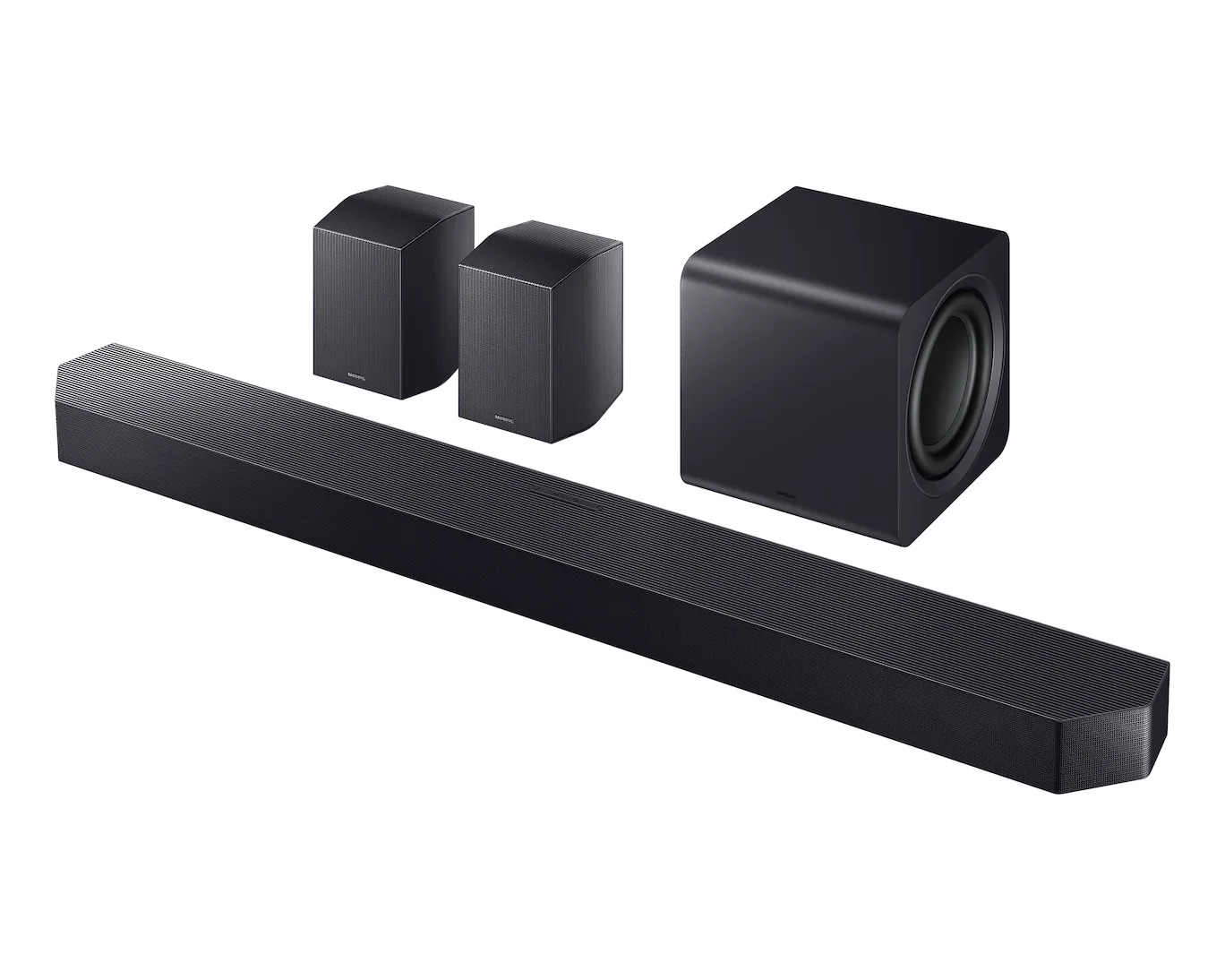 Samsung HW-Q990H 11.1.4 Dolby Atmos soundbar system, med tr&aring;dl&ouml;s subwoofer, Titan Black