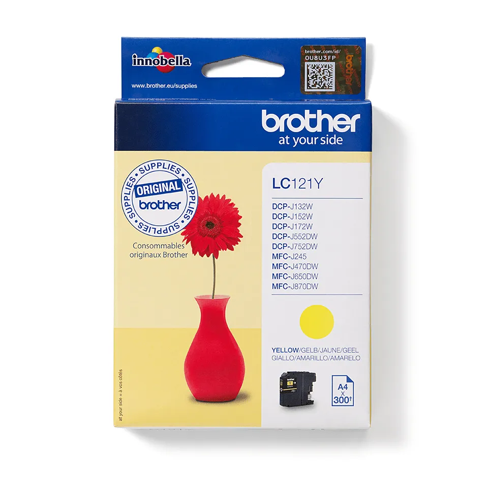 Brother LK7397001 ink cartridge, Yellow