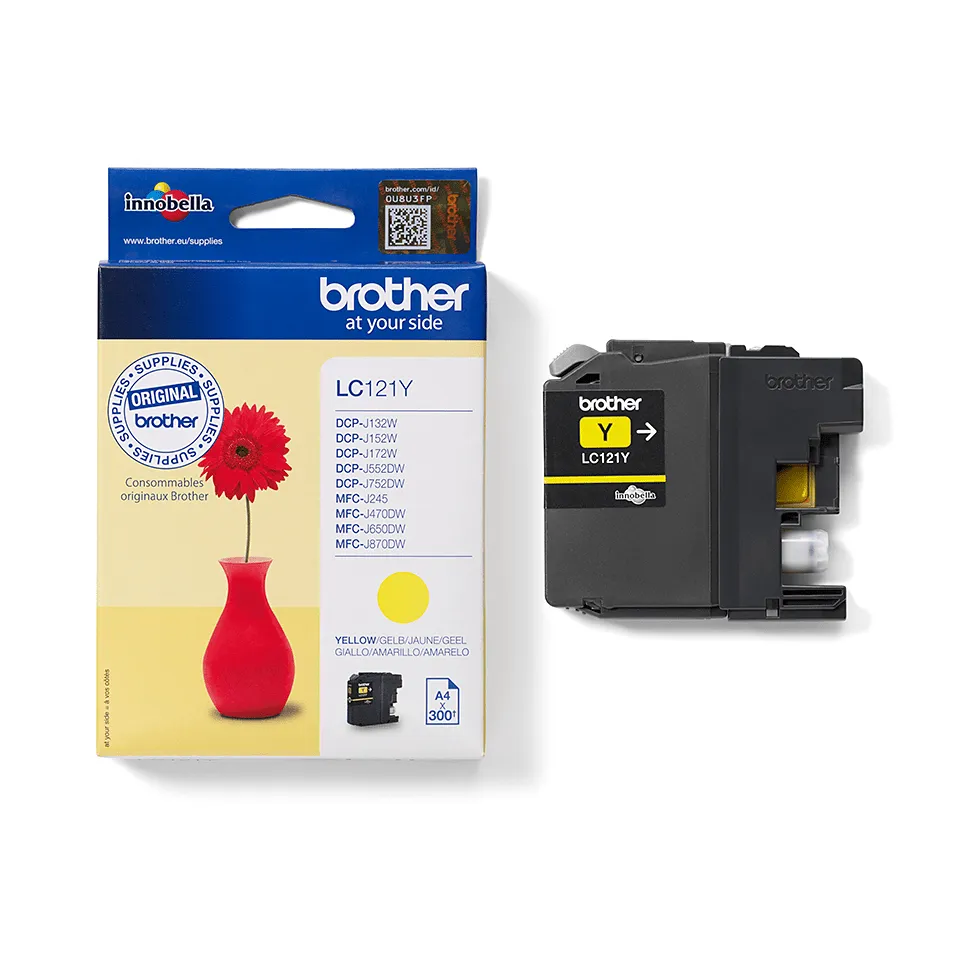 Brother LK7397001 ink cartridge, Yellow