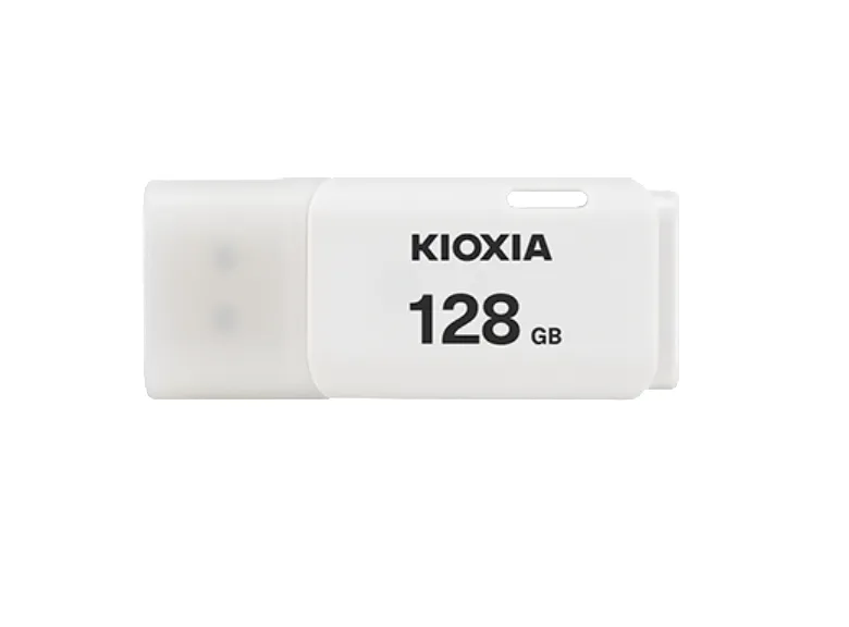 Kioxia TransMemory U202 USB 2.0 128GB memory stick, White