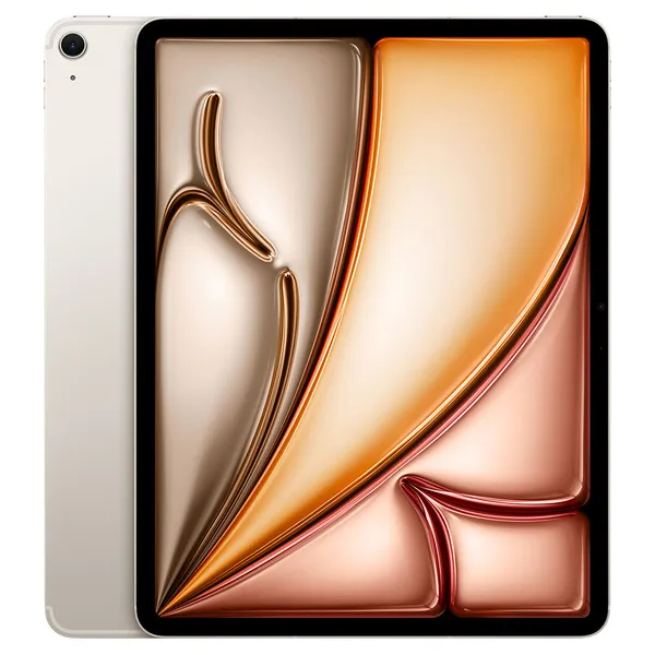 Apple iPad Air 13" M3, 128GB, Wi-Fi + Cellular - tablet, Starlight