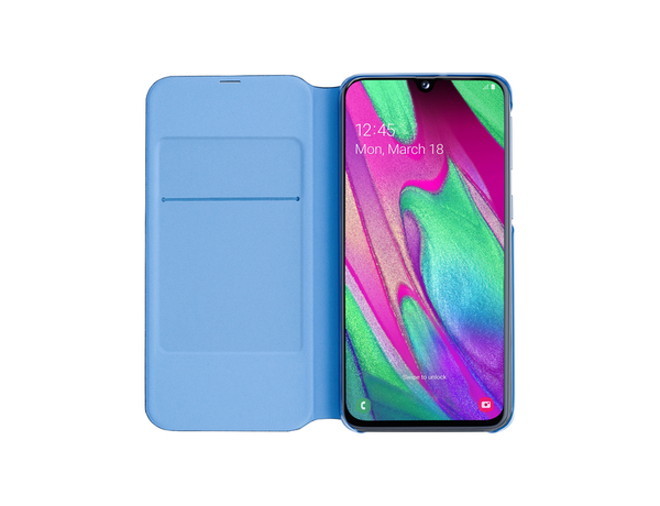 SAMSUNG WALLET COVER (GALAXY A40 BLACK)