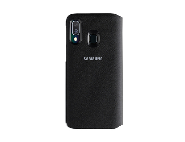 SAMSUNG WALLET COVER (GALAXY A40 BLACK)