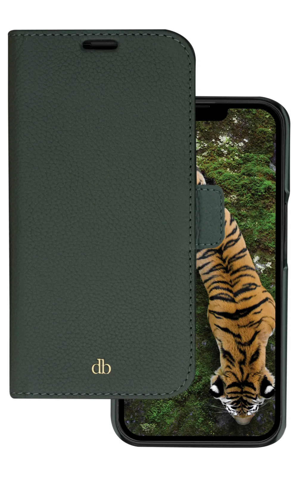 Dbramante1928 New York, iPhone 14 Pro - 2-in-1 Wallet Case, Evergreen