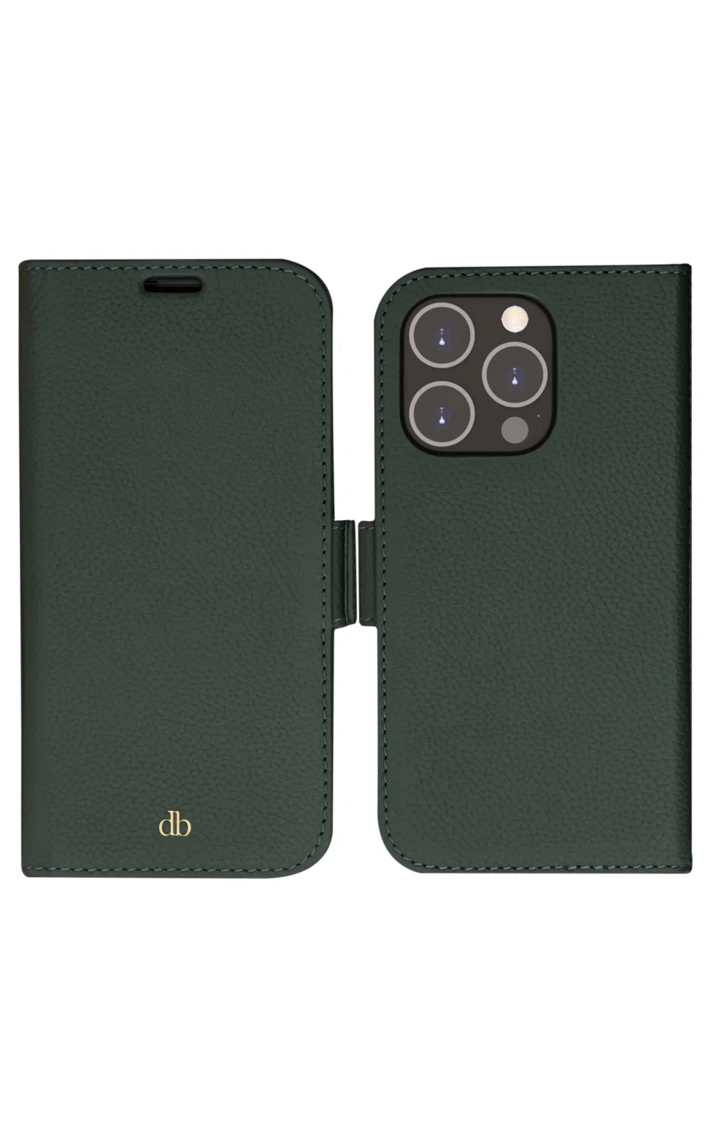 Dbramante1928 New York, iPhone 14 Pro - 2-in-1 Wallet Case, Evergreen