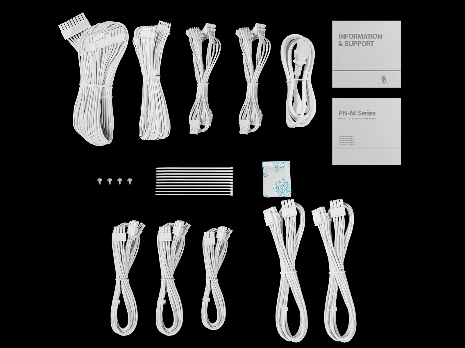 DeepCool PN850M 850W - nätaggregat, 80 Plus Gold DeepCool PN850M 850W - nätaggregat, 80 Plus Gold