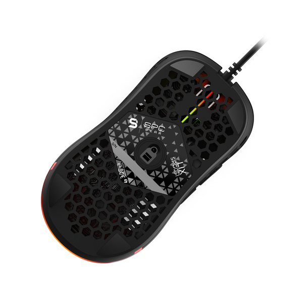 SilentiumPC LIX REV 1.1 - gaming mus, Svart