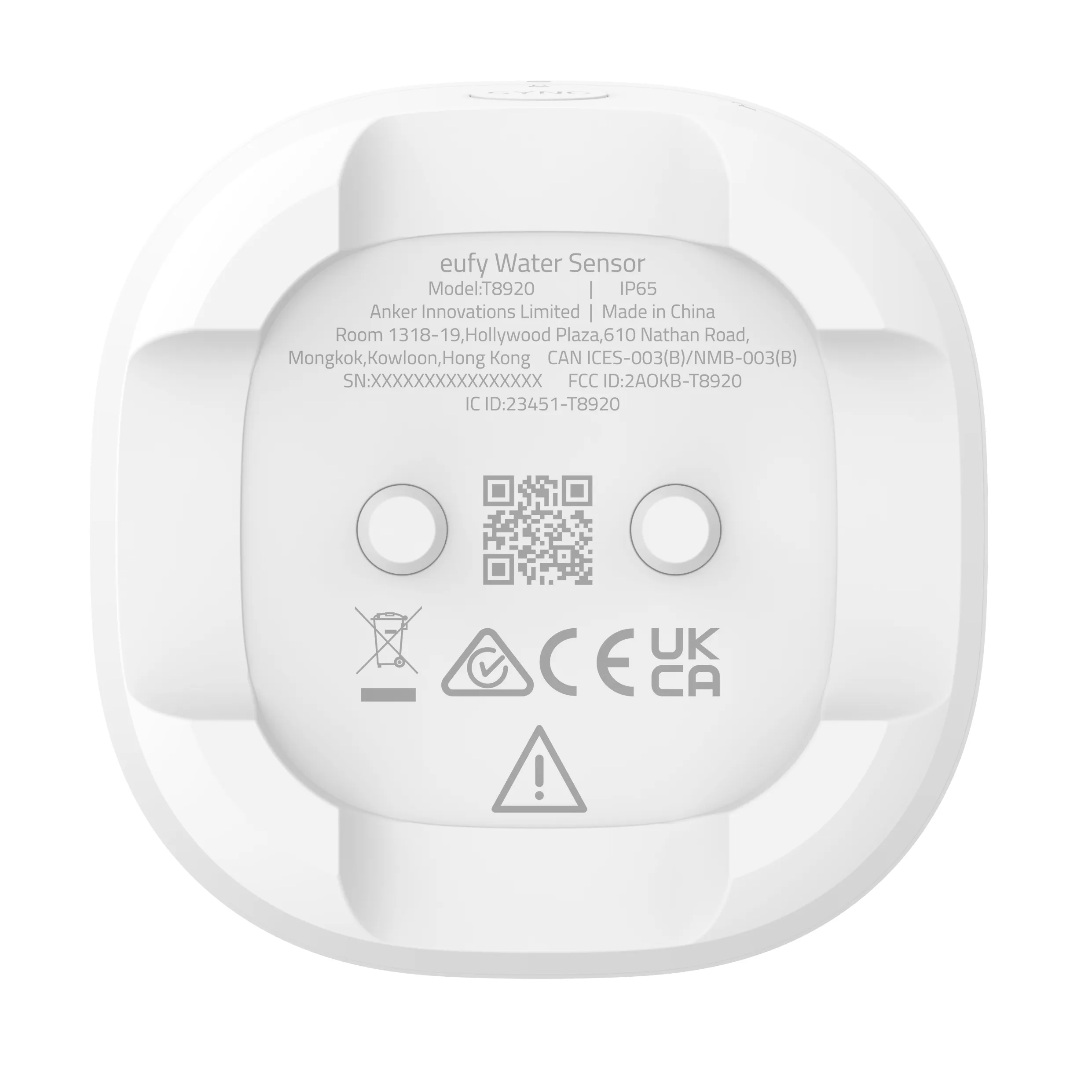 Anker Eufy Security - water and freeze sensor