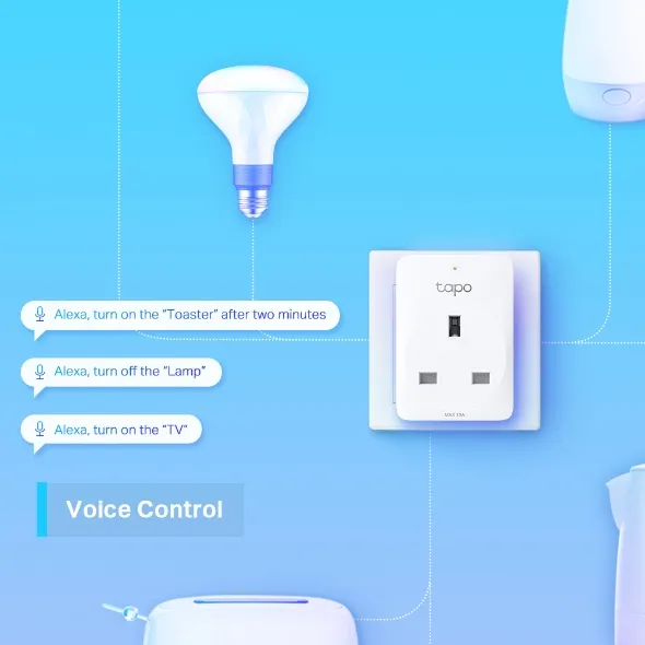 TP-Link Tapo P100 - smart plug, Wi-Fi