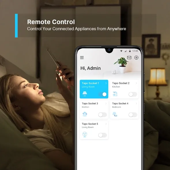 TP-Link Tapo P100 - smart plug, Wi-Fi