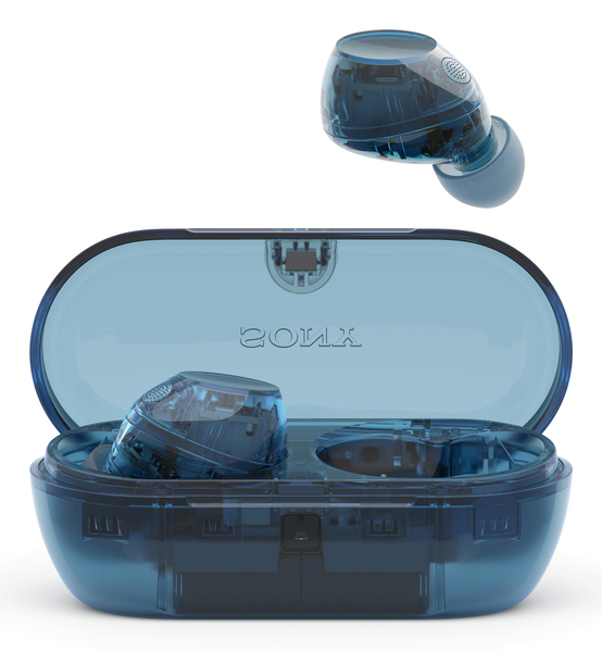 Sony WF-C710N tr&aring;dl&ouml;sa in-ear h&ouml;rlurar, glass blue