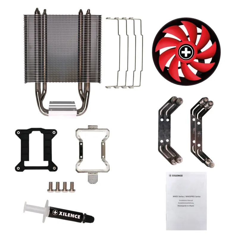 Xilence M403.PRO, 120 mm CPU Cooler, Black