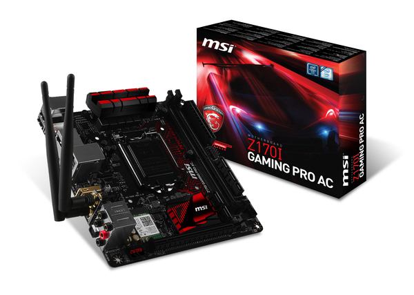 MSI Z170I Gaming Pro AC, mini-ITX -emolevy