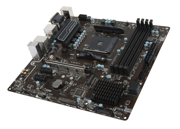 MSI B350M, mATX motherboard