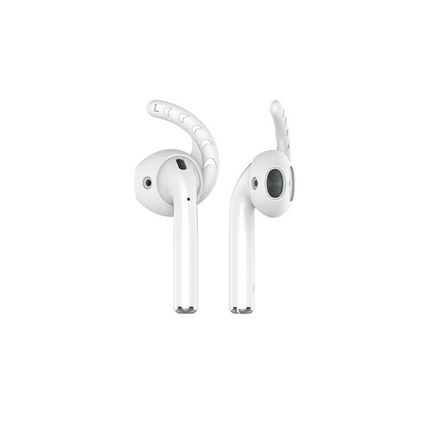 Sovitekumit AirPod-nappikuulokkeisiin, valkoinen