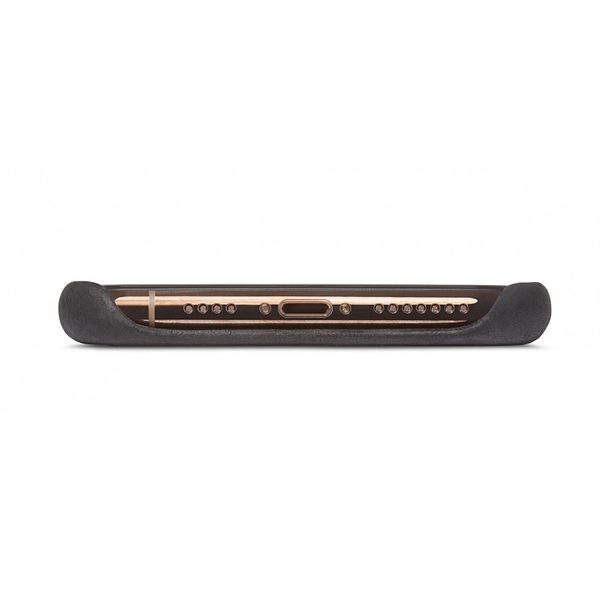Decoded - Leather Back Cover for iPhone Xs Max Black