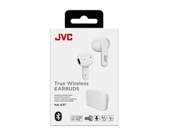 JVC HA-A3T TWS - wireless earbuds, white