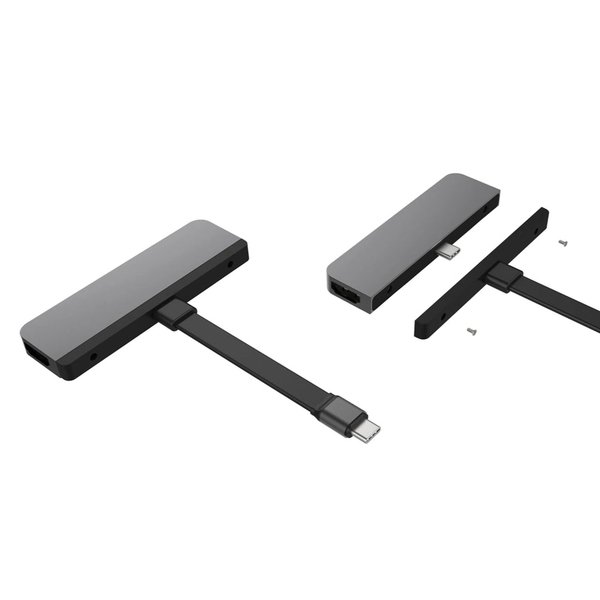Hyper 6-in-1 iPad Pro USB-C Hub Grey