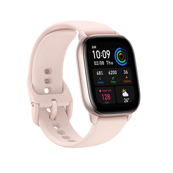 Amazfit GTS 4 mini -&auml;lykello, Flamingo Pink