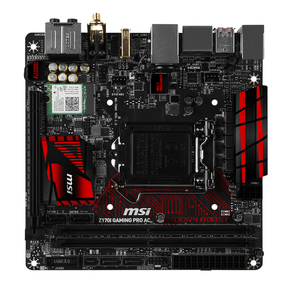 MSI Z170I Gaming Pro AC, mini-ITX motherboard