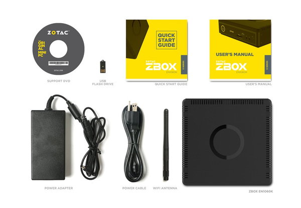 ZBOX EN1060K-BE BAREBONE SSD