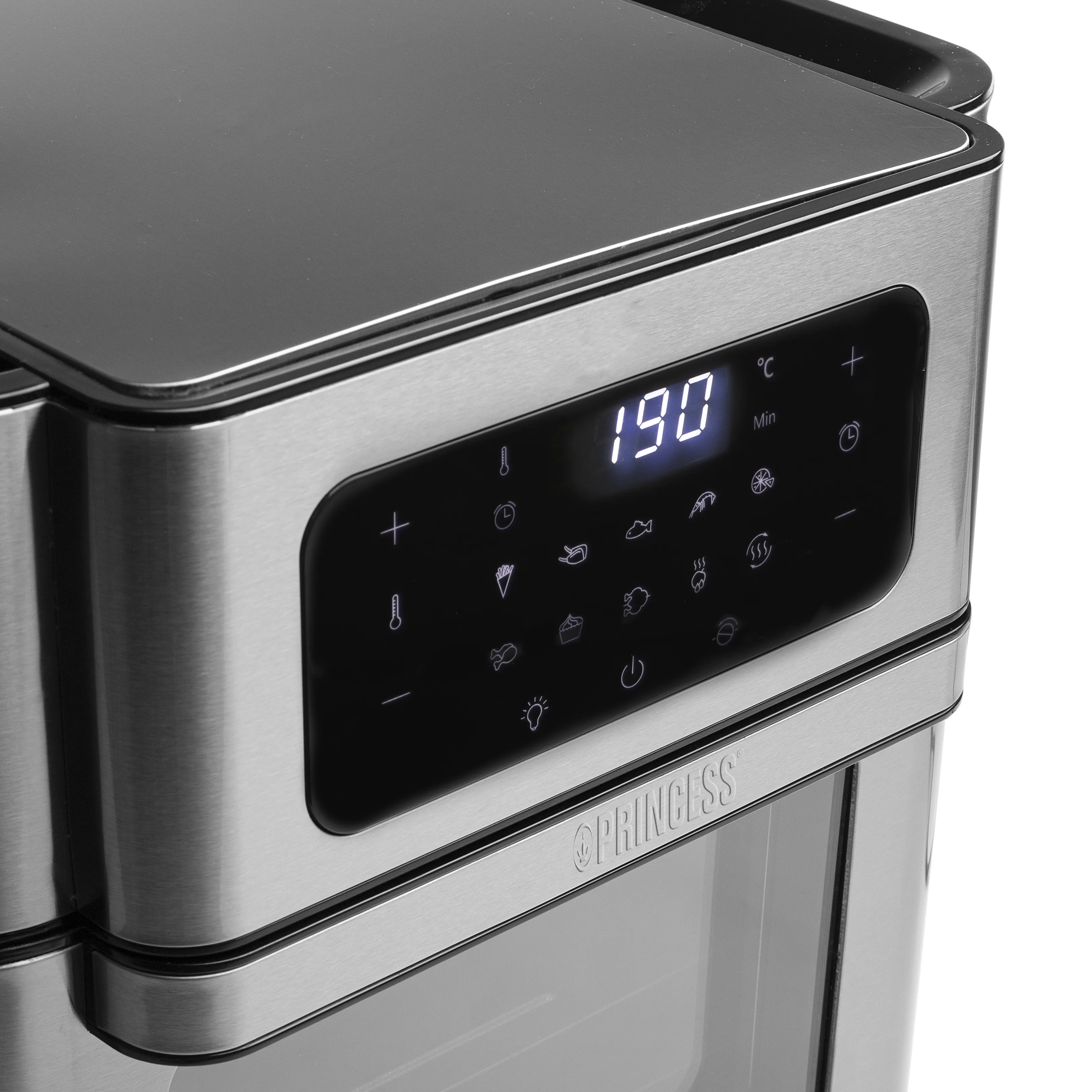 Princess 182065 Oven - airfryer, black/silver, 10l
