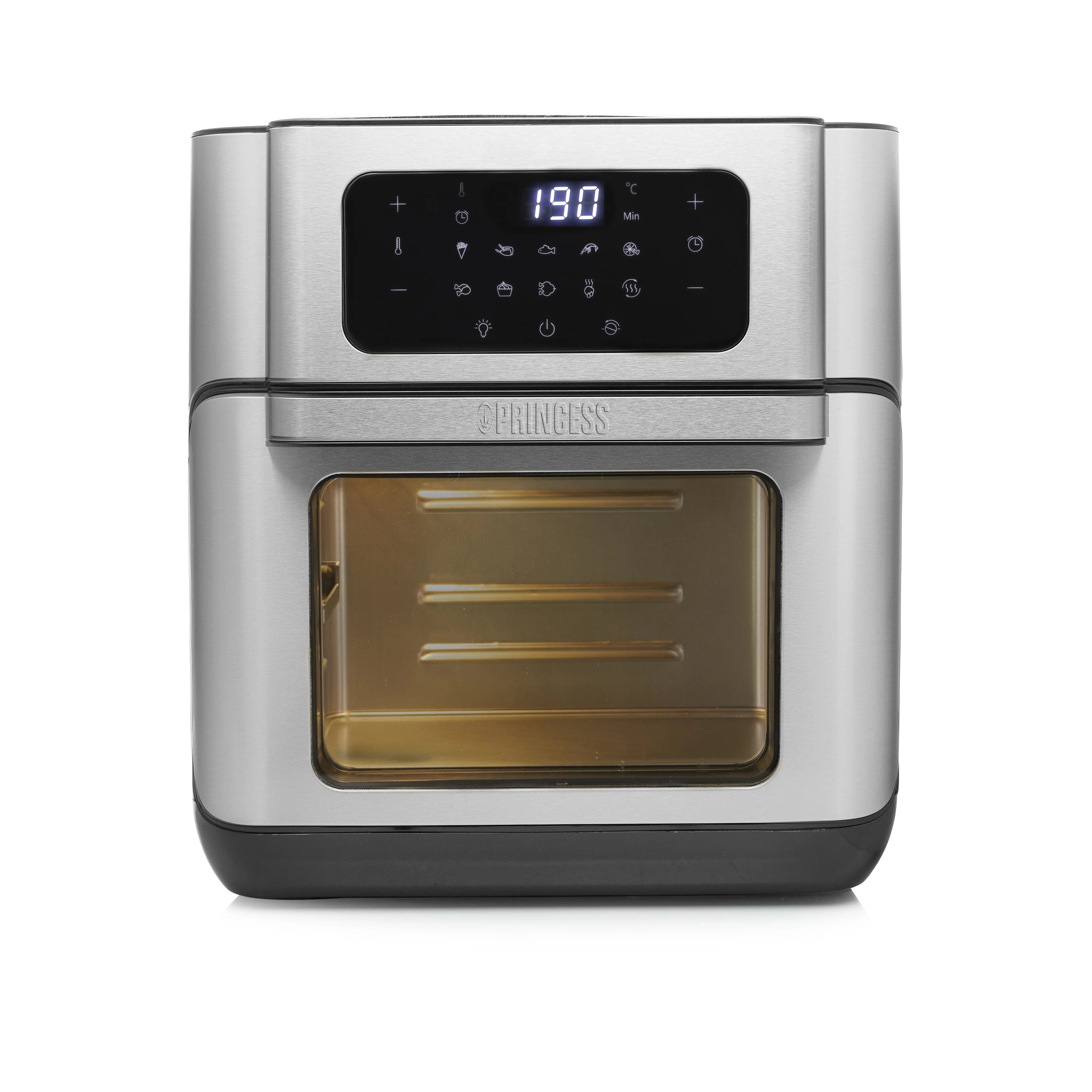 Princess 182065 Oven - airfryer, black/silver, 10l