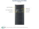Supermicro SuperWorkstation 7039A-I - MDT - 3U - RAM 0 GB - ei kiintolevy&auml; - AST2500 - GigE - ei KJ - monitori: ei ole
