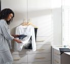 Russell Hobbs Steam Genie 2-i-1 ångborste, ångstrykjärn, mörkblå