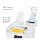 HSM SECURIO AF500 P6 document shredder with automatic paper