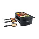 Steba Pizza-Raclette RC 6 Bake & Grill -raclettegrilli, 1500 W, musta, 6 henkil&ouml;lle