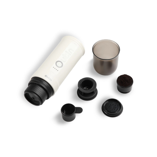 OutIn Nano Portable - espressobryggare, Pärlvit