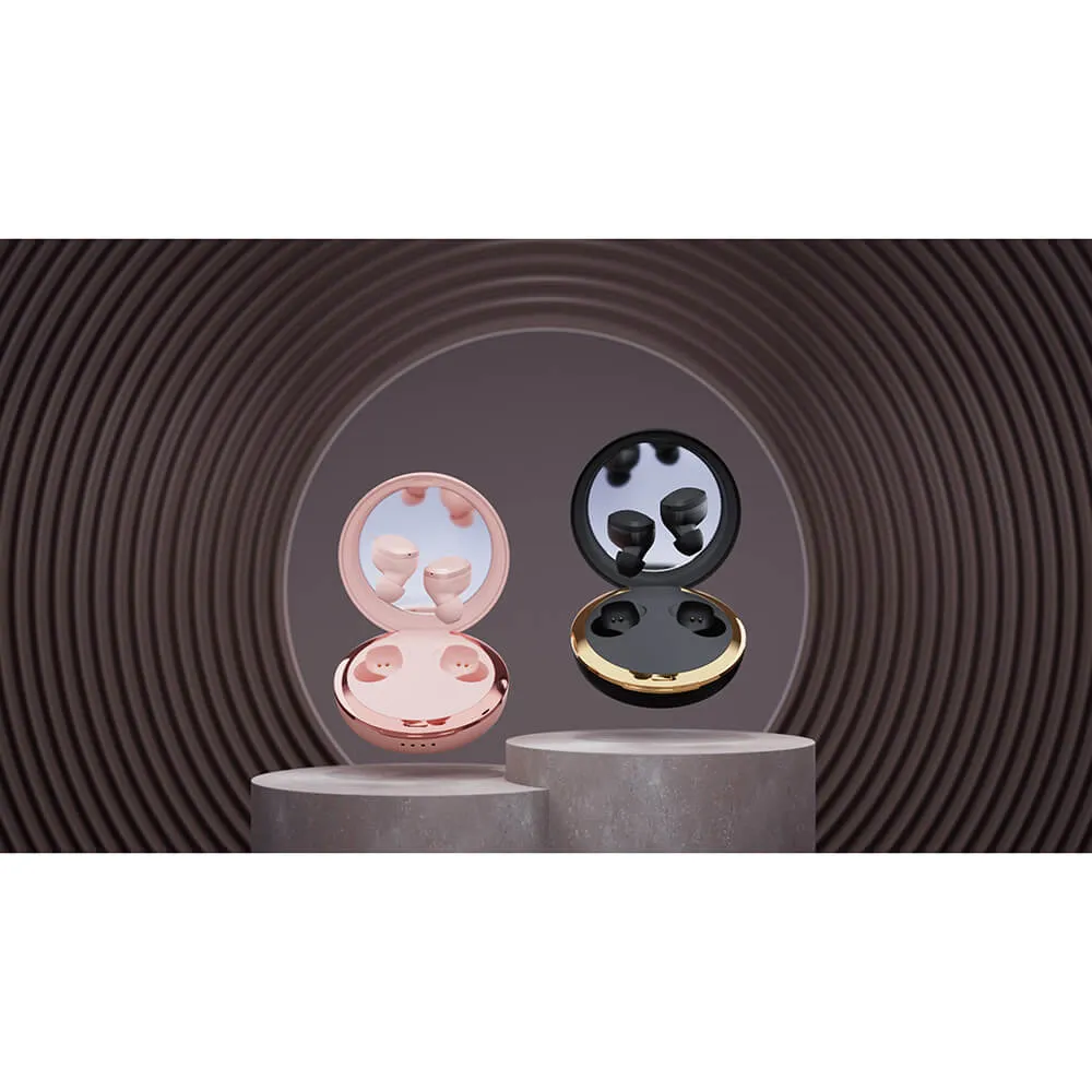Happy Plugs Adore Wireless Earbuds, Pink