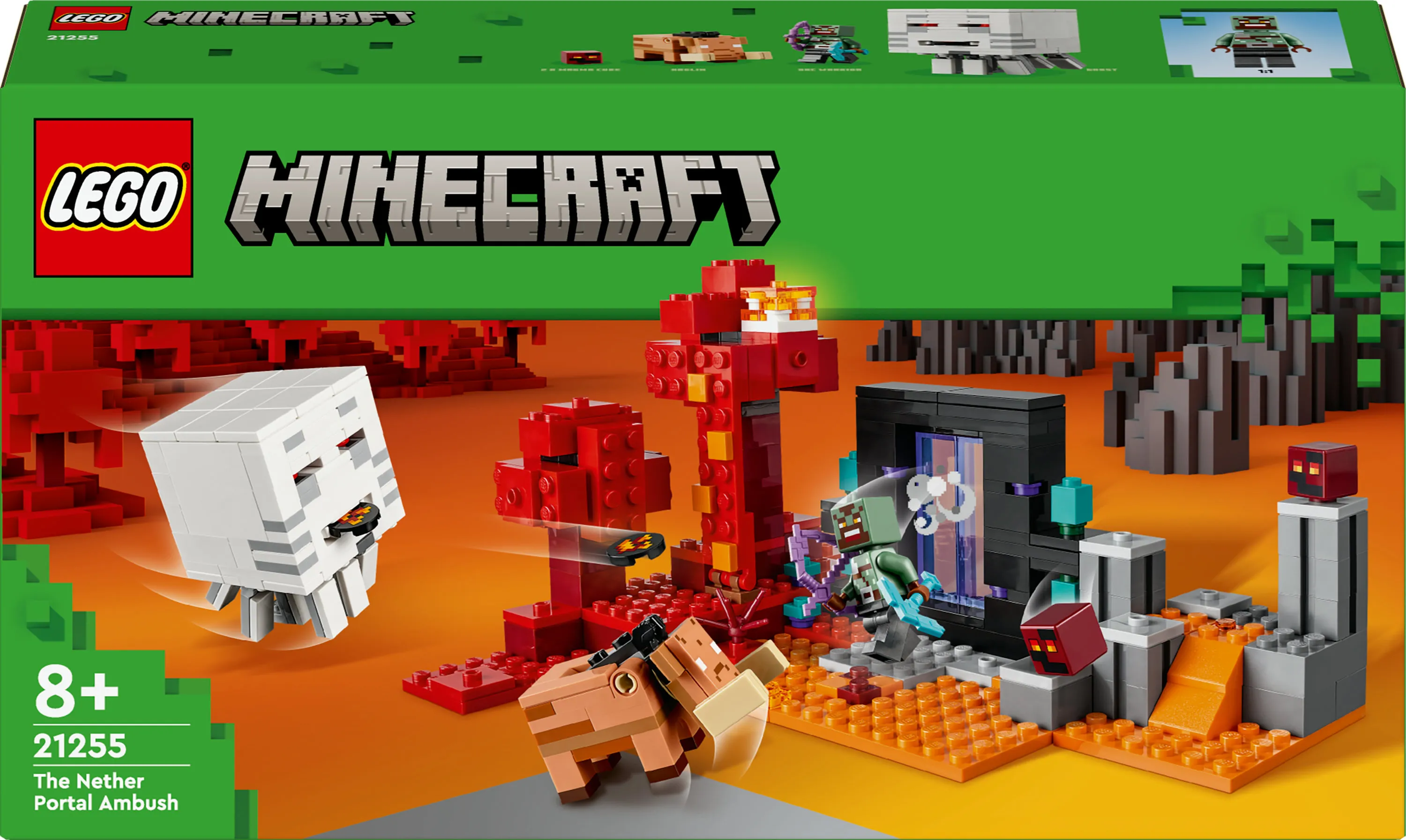 LEGO Minecraft Nether Portal Ambush 21255