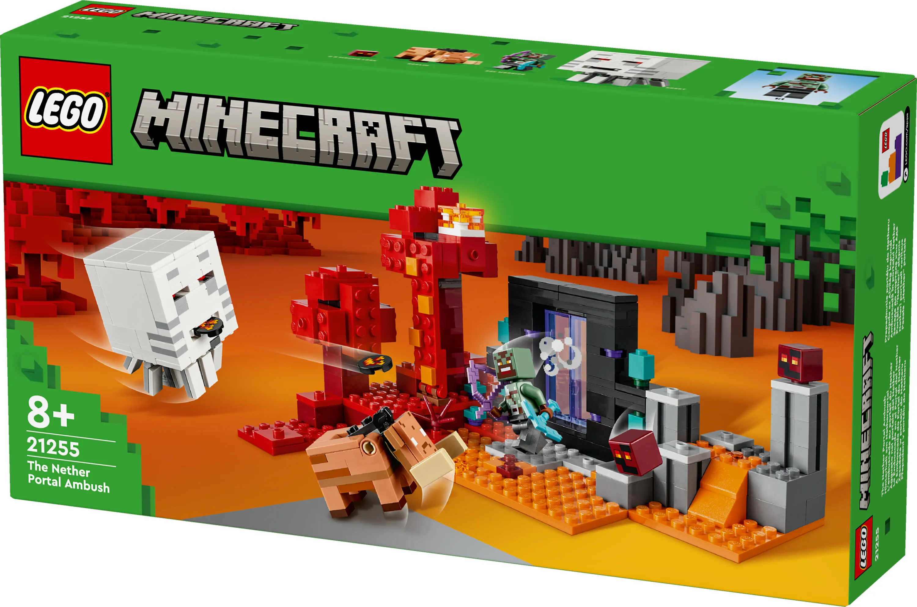 LEGO Minecraft Nether Portal Ambush 21255