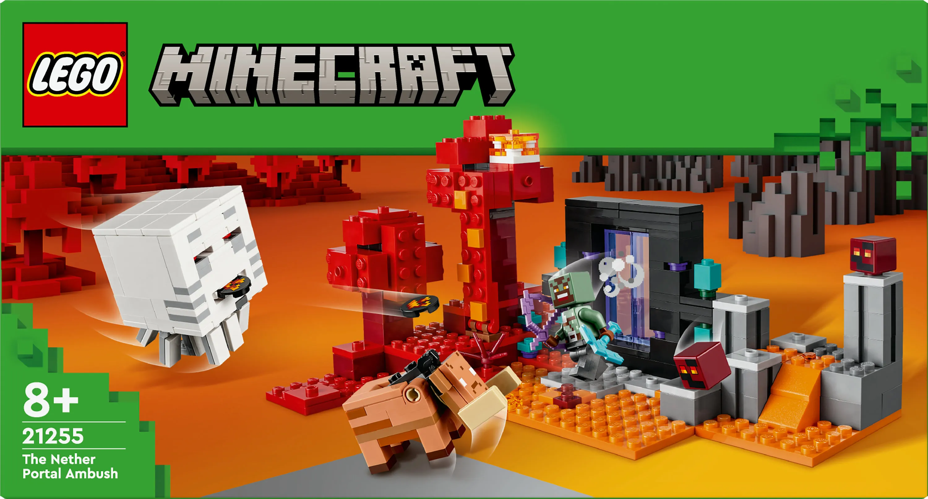 LEGO Minecraft Nether Portal Ambush 21255