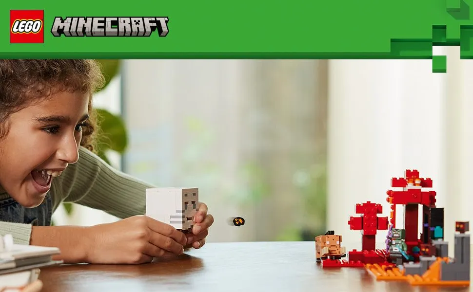 LEGO Minecraft Nether Portal Ambush 21255