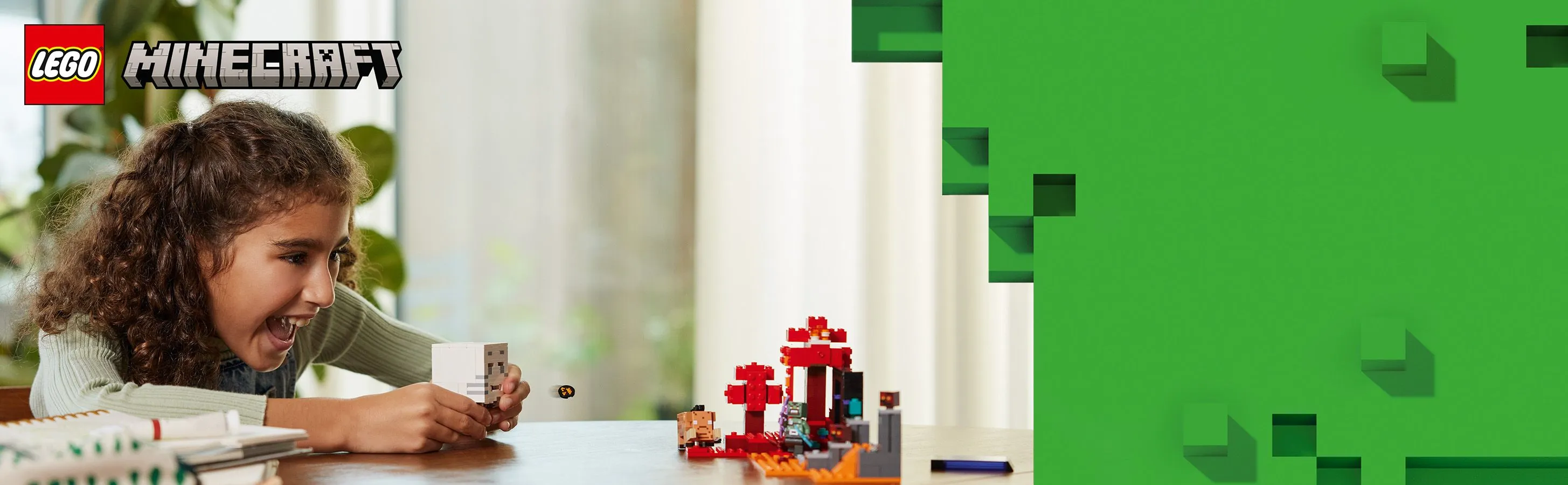 LEGO Minecraft Nether Portal Ambush 21255