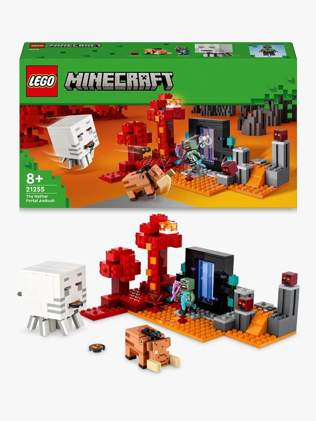 LEGO Minecraft Nether Portal Ambush 21255