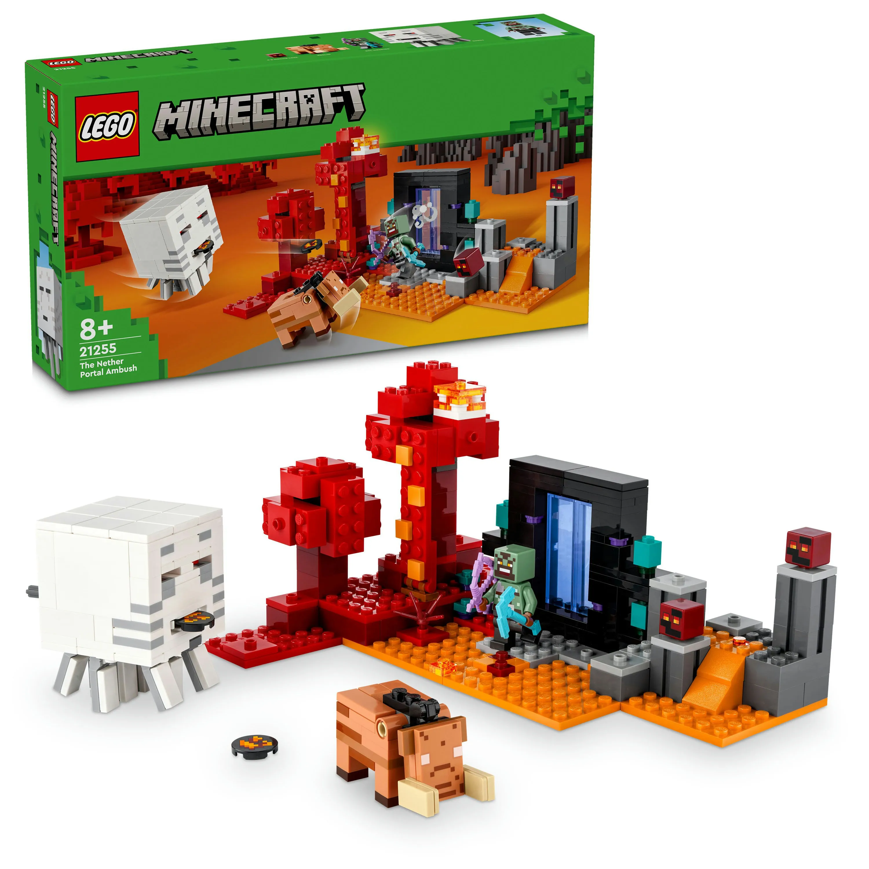 LEGO Minecraft Nether Portal Ambush 21255