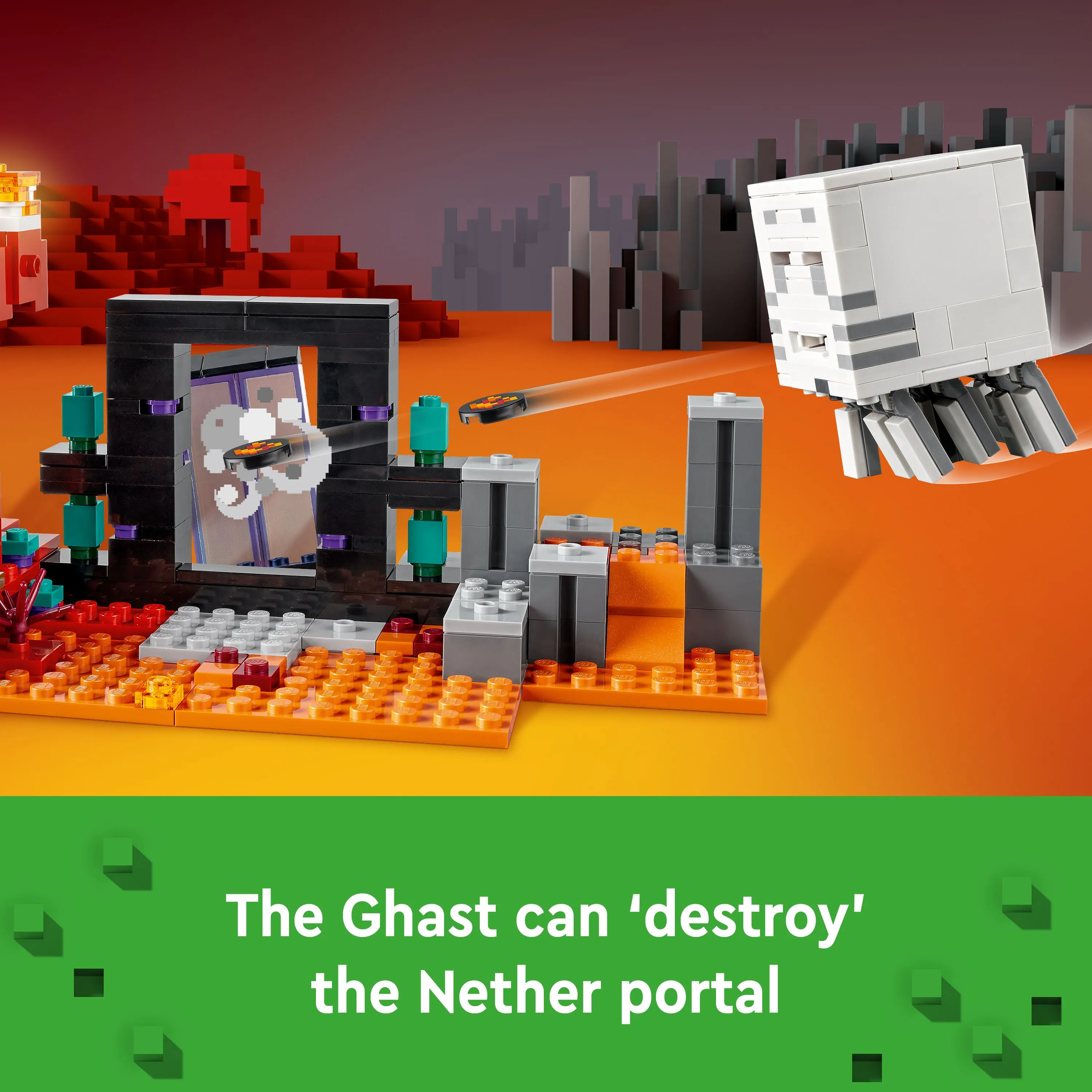 LEGO Minecraft Nether Portal Ambush 21255