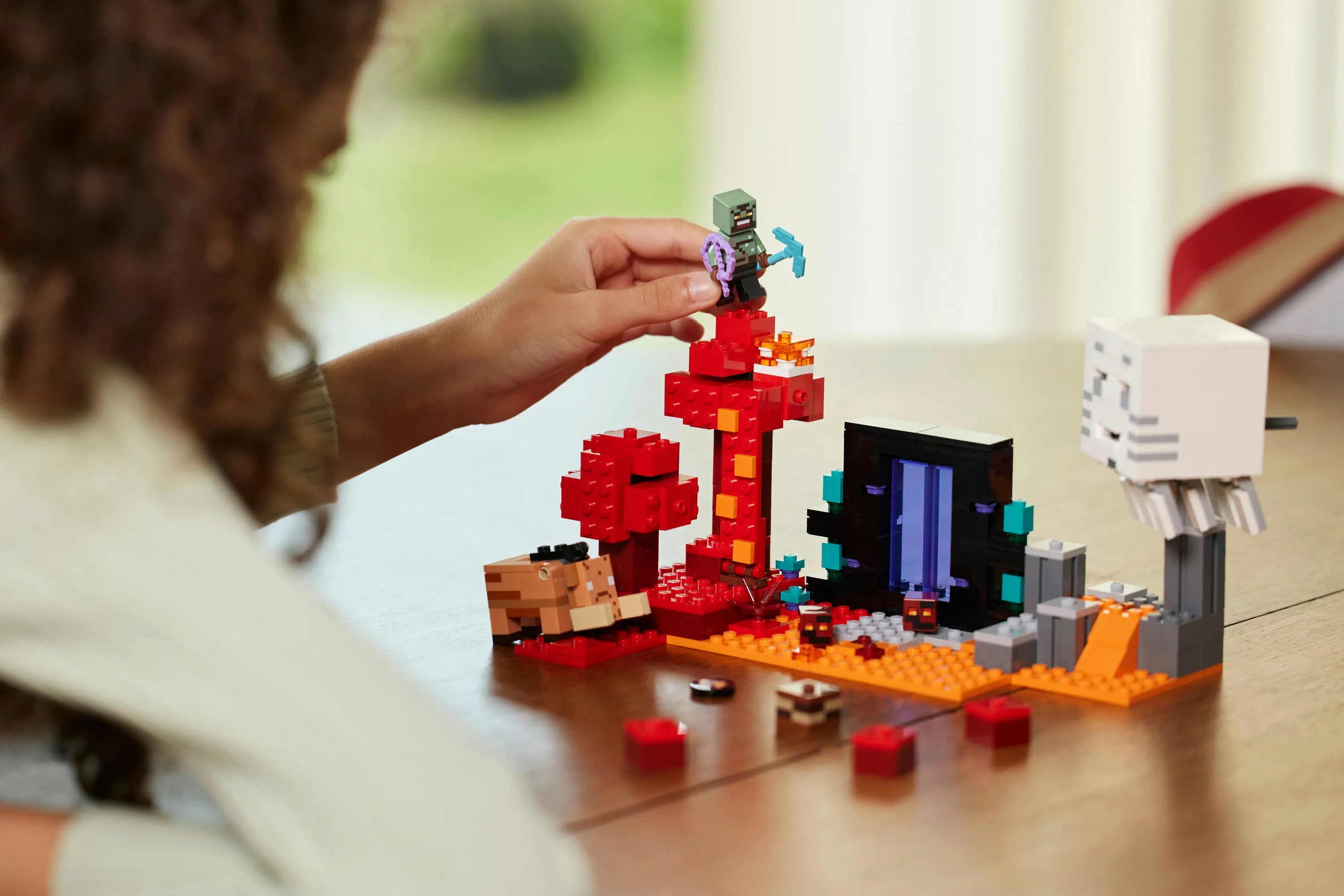 LEGO Minecraft Nether Portal Ambush 21255